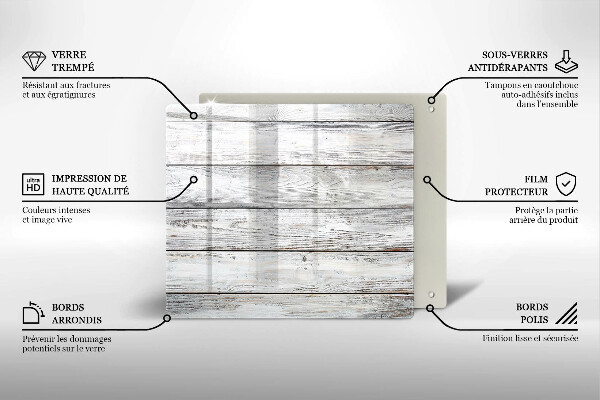 Deska kuchenna Jasne drewniane deski
