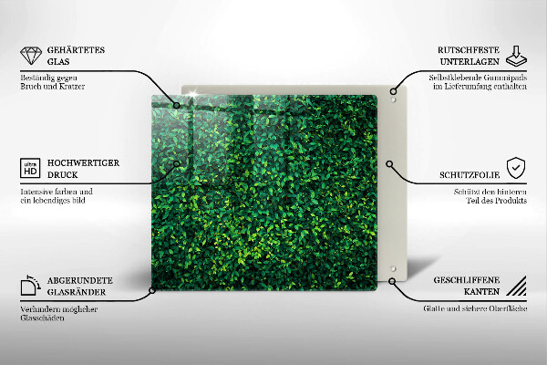 Deska kuchenna Roślina małe listki