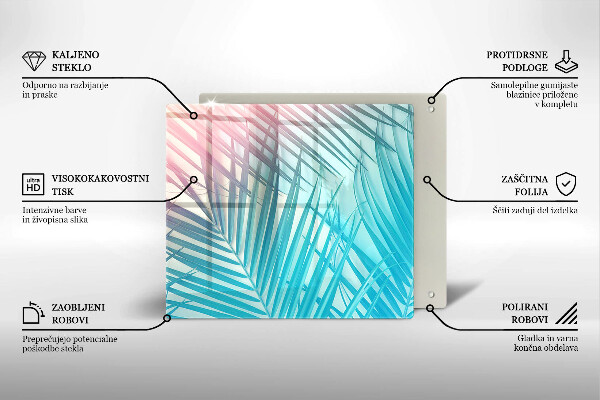 Deska kuchenna Pastelowe liście