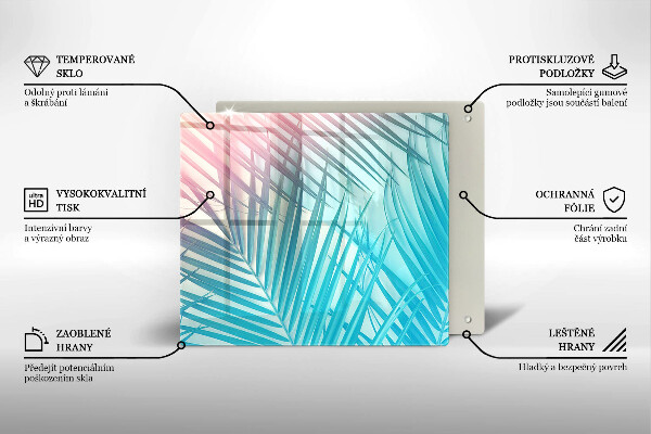 Deska kuchenna Pastelowe liście