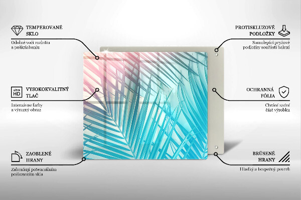 Deska kuchenna Pastelowe liście