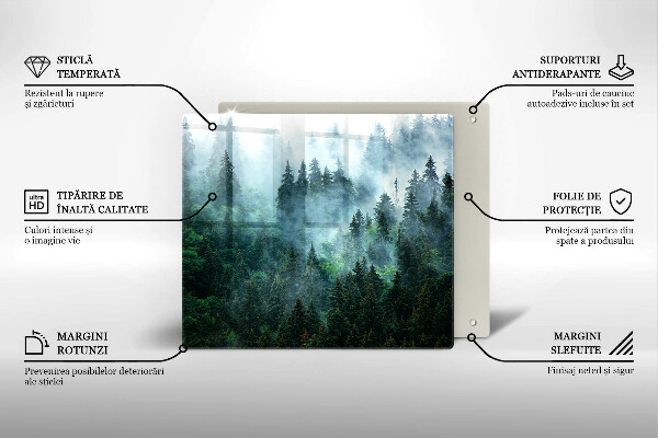 Deska kuchenna Las we mgle