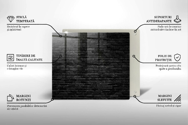 Deska kuchenna Mur ściana cegły