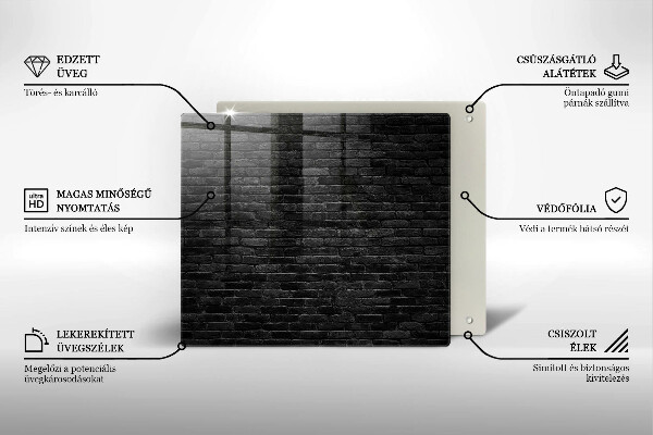 Deska kuchenna Mur ściana cegły