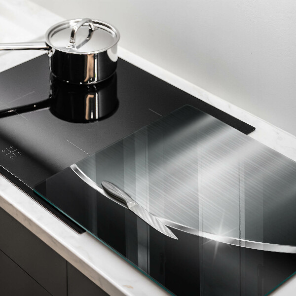 Deska kuchenna Abstrakcja z metalem