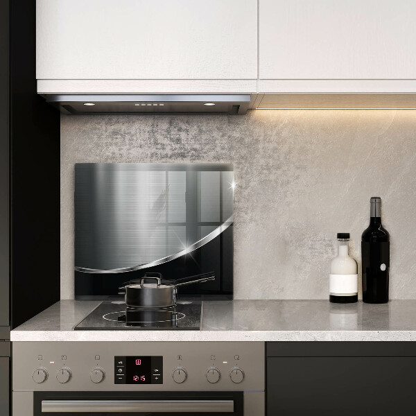 Deska kuchenna Abstrakcja z metalem