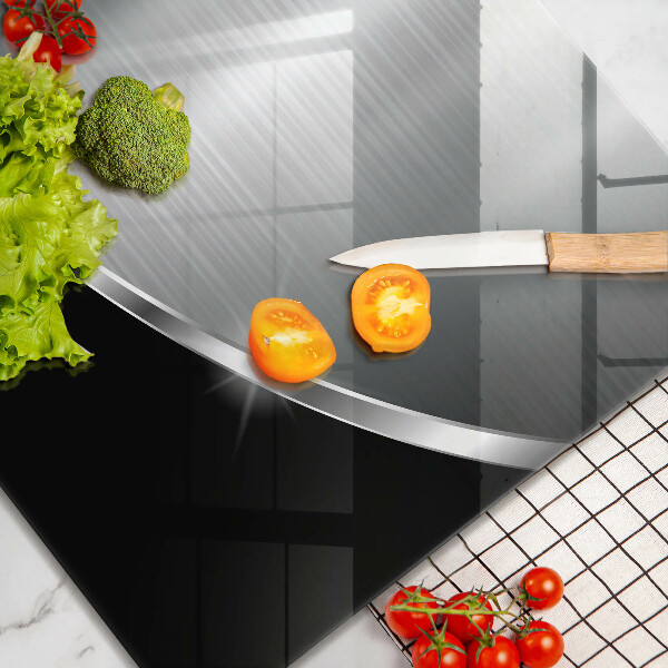 Deska kuchenna Abstrakcja z metalem