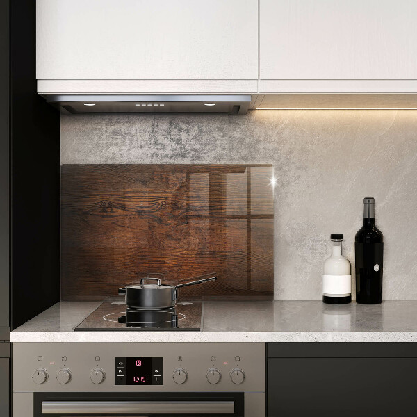 Deska do kuchni Ciemne drewno deska