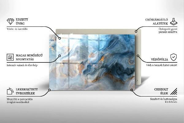 Deska do kuchni Tekstura marmuru