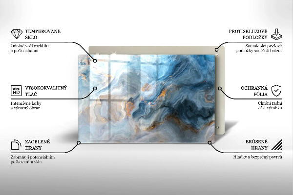 Deska do kuchni Tekstura marmuru