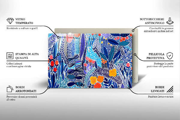 Deska do kuchni Malowana łąka