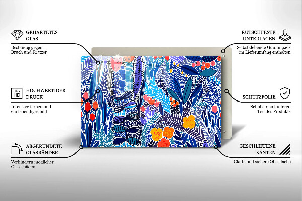 Deska do kuchni Malowana łąka