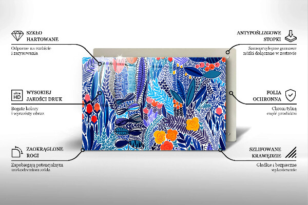 Deska do kuchni Malowana łąka