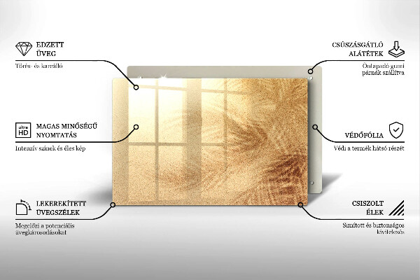 Deska do kuchni Plaża piasek wakacje