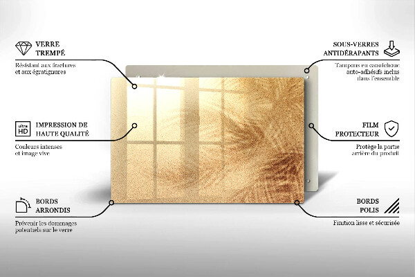 Deska do kuchni Plaża piasek wakacje