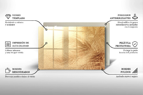 Deska do kuchni Plaża piasek wakacje