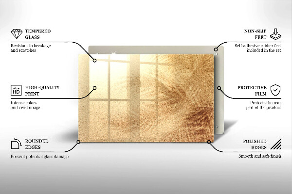 Deska do kuchni Plaża piasek wakacje