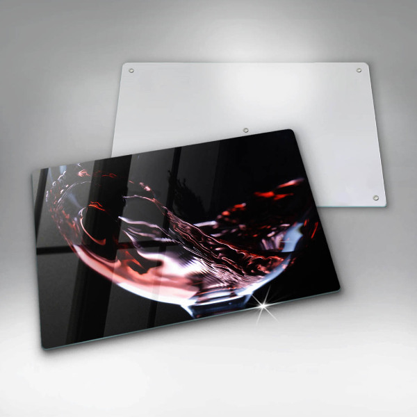 Deska do kuchni Kieliszek czerwonego wina