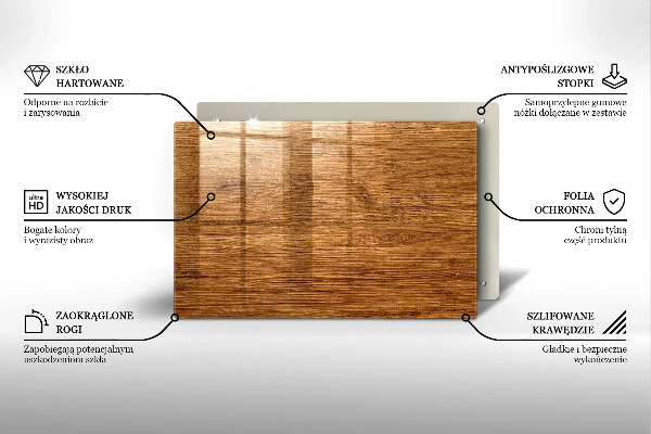 Deska do kuchni Tekstura drewno deska