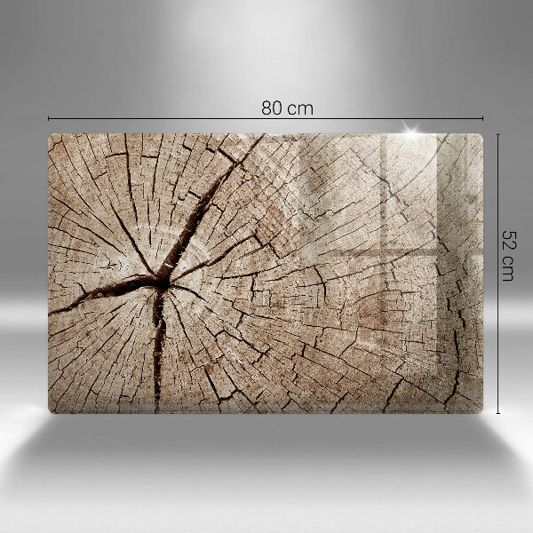 Deska do kuchni Przekrój drzewa