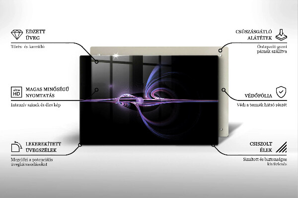 Deska do kuchni Nowoczesna abstrakcja