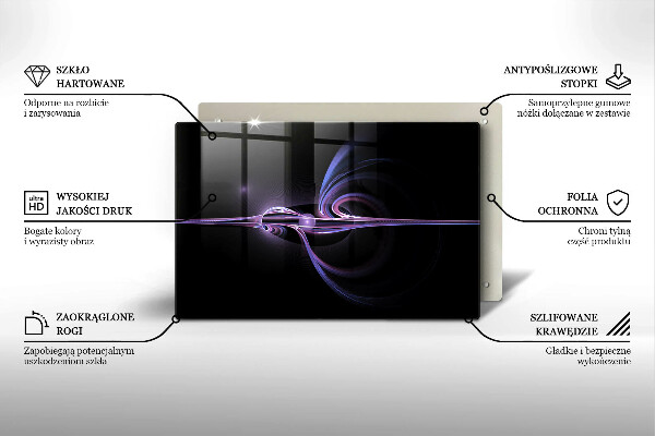 Deska do kuchni Nowoczesna abstrakcja