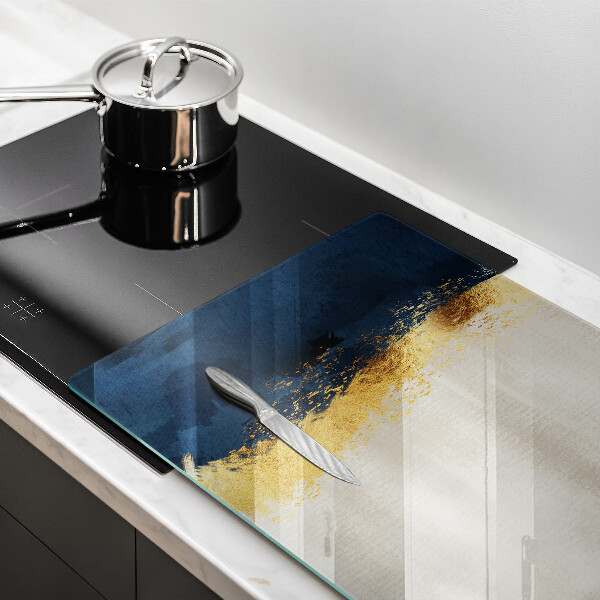 Deska do kuchni Abstrakcja złoto