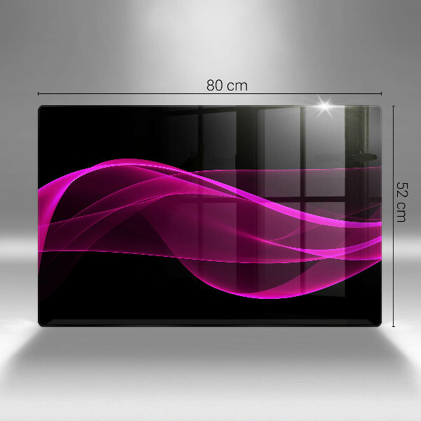 Deska do kuchni Różowa abstrakcja