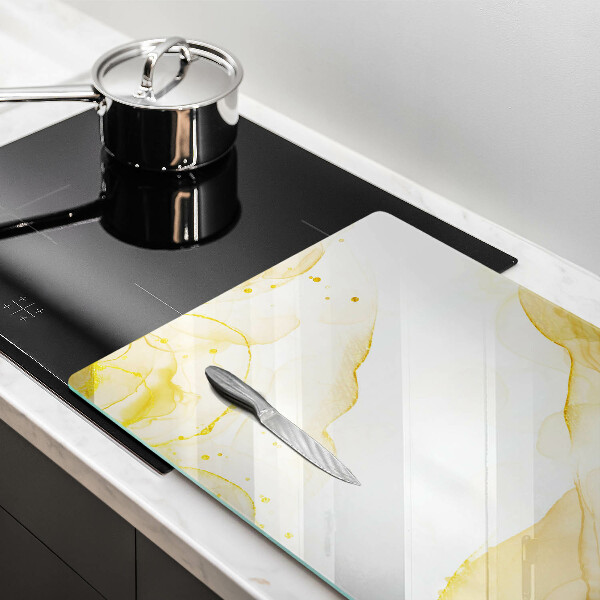 Deska do kuchni Złota abstrakcja