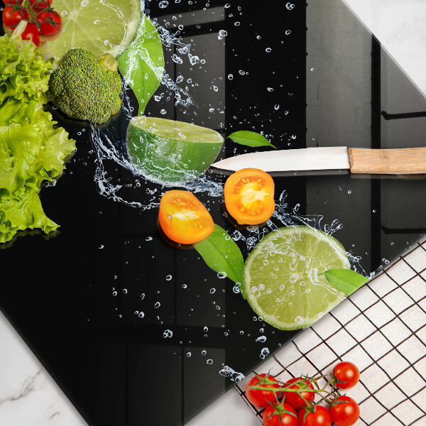 Deska do kuchni Limonki mięta woda