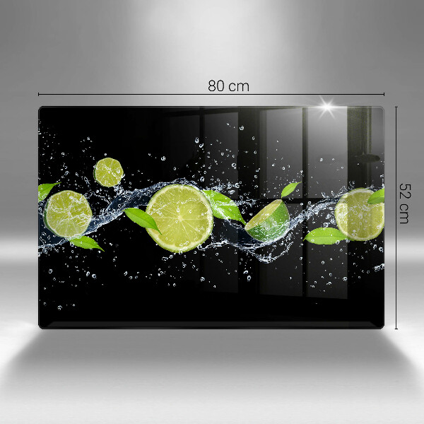 Deska do kuchni Limonki mięta woda