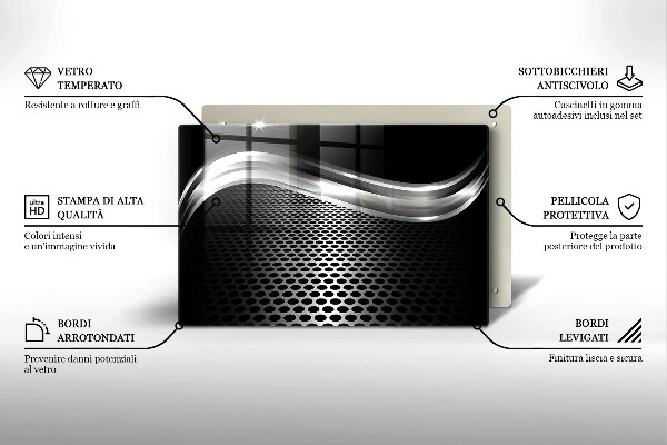 Deska do kuchni Metalowa struktura