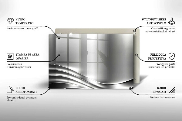 Deska do kuchni Metalowa struktura