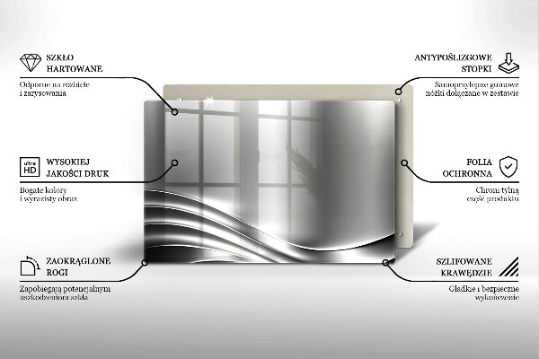 Deska do kuchni Metalowa struktura