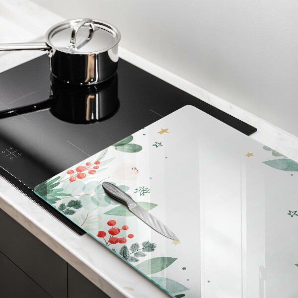 Deska do kuchni Akwarele liście