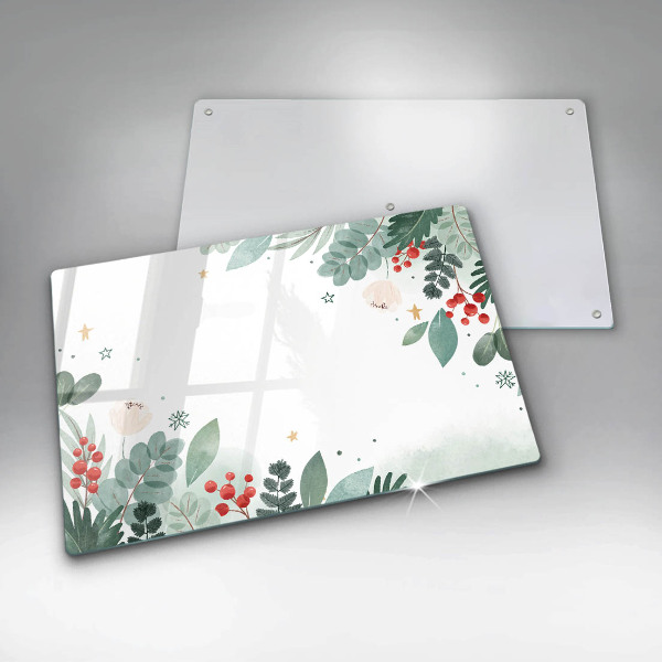 Deska do kuchni Akwarele liście