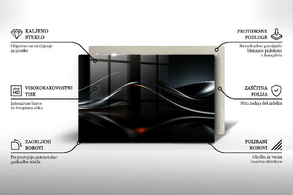Deska do kuchni Abstrakcja 3D design