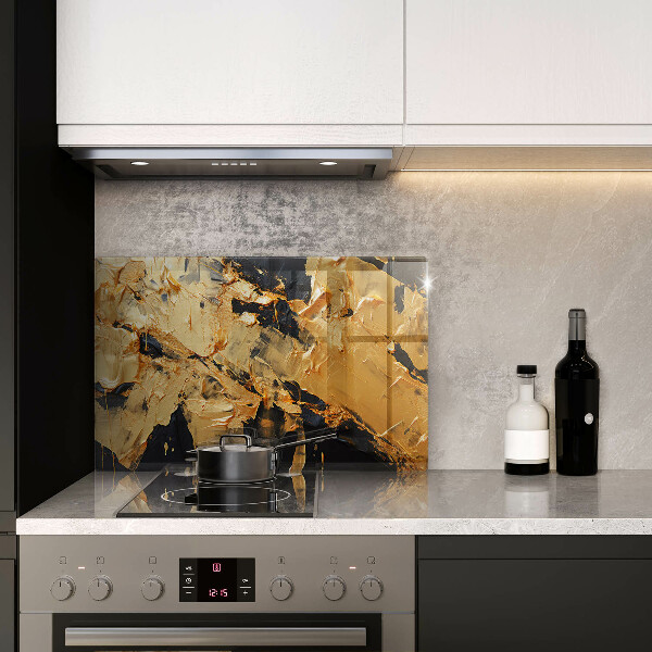 Szklana deska do kuchni Elegancka tekstura farby