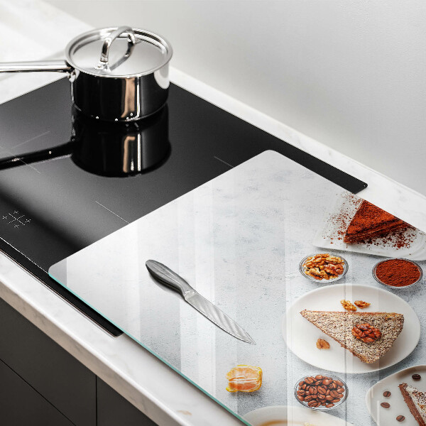 Szklana deska do kuchni Słodkości ciasta