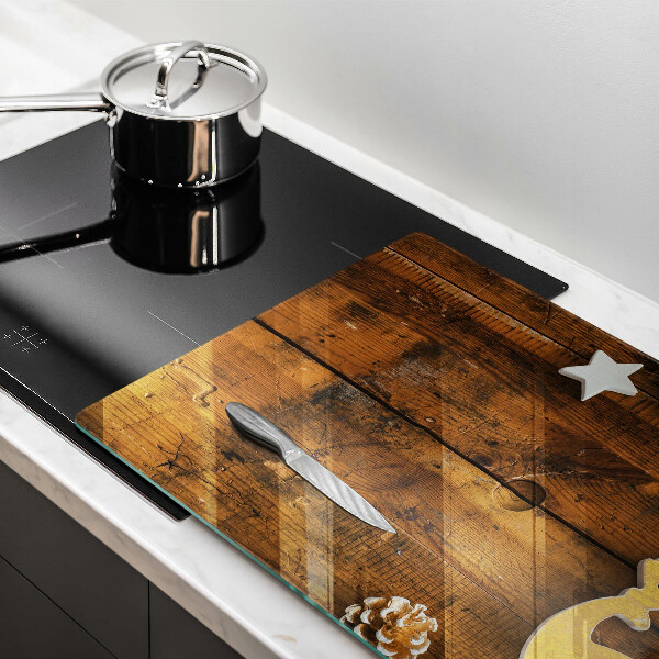 Szklana deska do kuchni Ozdoby świąteczne