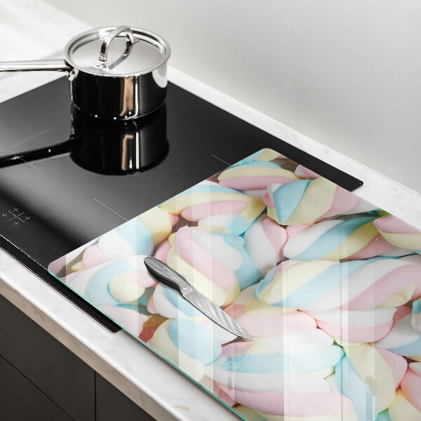 Szklana deska do kuchni Kolorowe pianki