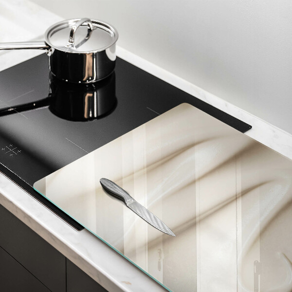 Szklana deska do kuchni Kremowe lody