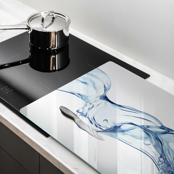 Szklana deska do kuchni Krystaliczna woda