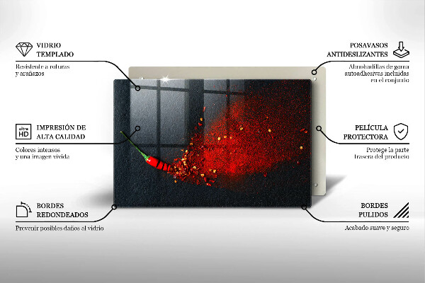 Deska do kuchni Papryka chili