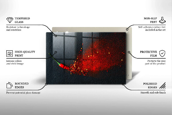 Deska do kuchni Papryka chili