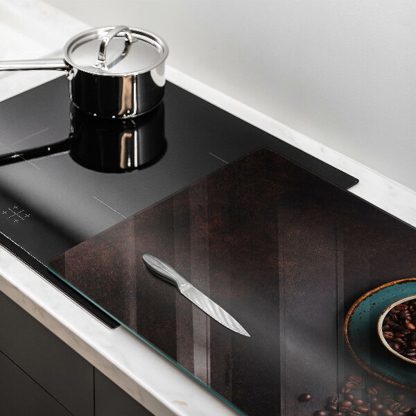 Deska do kuchni Filiżanka ziarna kawy