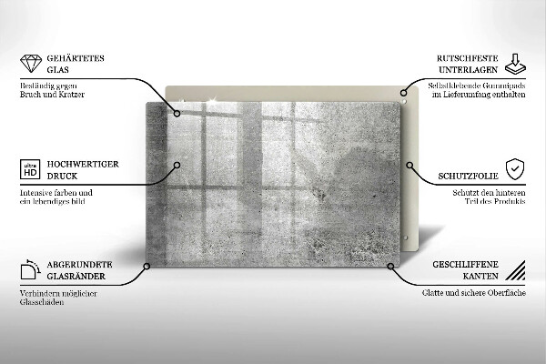 Deska do kuchni Tekstura beton
