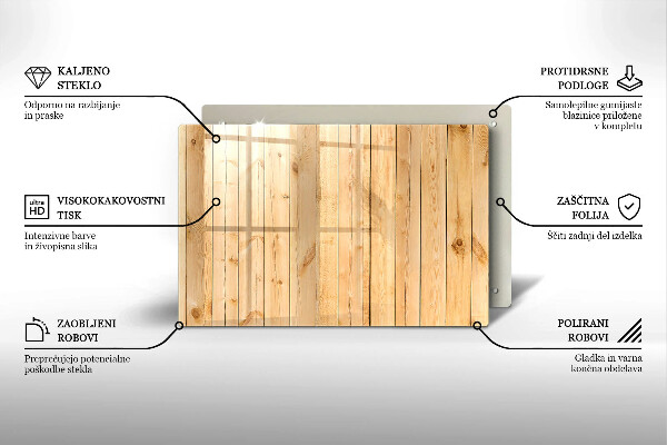Deska do kuchni Delikatne drewniane deski