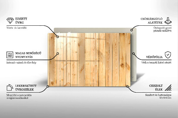 Deska do kuchni Delikatne drewniane deski
