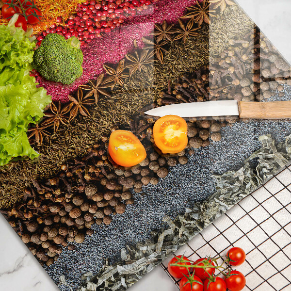 Deska do kuchni Kolorowe przyprawy